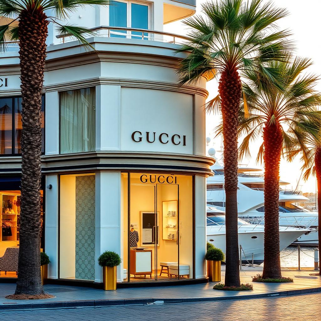 Gucci storefront